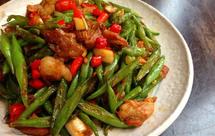 小炒四季豆