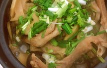 酸笋田螺鸭爪煲之随意煮法