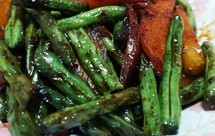 土豆炒刀豆