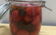 雪碧话梅浸圣女果