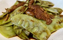 扁豆焖肉