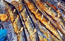 日式烤秋刀鱼（烤箱版）