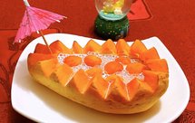 木瓜鲜奶西米露