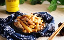 鲜美烧菜——蚝油双菇玉米笋