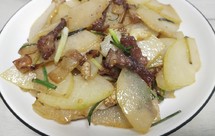 喷香的节瓜炒肉