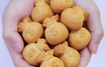 小鱼锦鲤鱼福袋钱袋子如意锁葫芦图案形状造型的月饼模具集锦