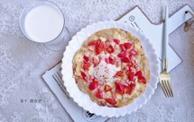 圣女果火腿窝蛋饼#麦子厨房美食锅#