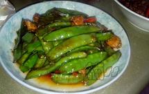 扁豆炒肉