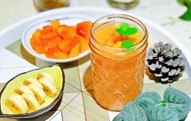 不加糖的香蕉木瓜饮