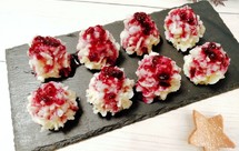 蓝莓山药，用的是焦作的铁棍山药