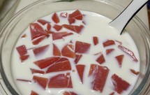 牛奶西瓜西米露