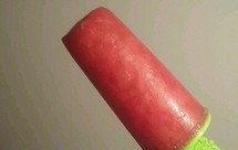 纯手工制作西瓜冰棒