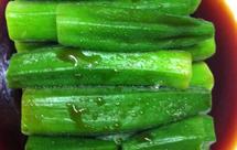 凉拌菜之爽口黄秋葵