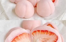 ㊙️无需烤箱‼️一次成功的草莓糯米糍❗️超可爱#北鼎养生壶食谱#