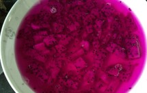 火龙果果冻（吉利丁片版）