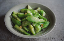 青花椒炒丝瓜