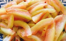 比酸辣土豆丝好吃100倍的酸辣西瓜皮