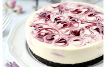 免烤樱桃冻芝士蛋糕