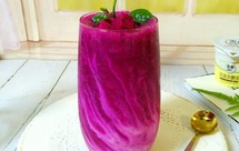 火龙果奶昔