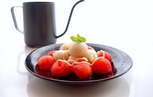 高颜值西瓜汤圆沙拉