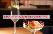 来一杯吧，柚子加拿大北极虾配青柠苏打