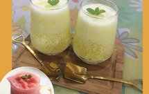 清爽又解渴的西瓜西米露