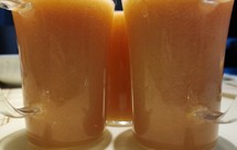 丽质天成的西柚无花果汁