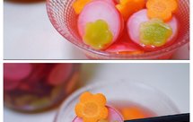 洗澡泡菜｜脆爽花花樱桃萝卜