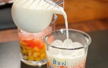 西柚桃桃椰汁西米露