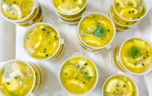 百香果金桔柠檬茶