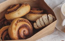 减糖减油 | 全麦红糖核桃肉桂卷