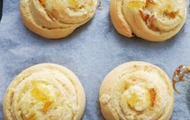 柚子芝士面包——揉面只需3分钟