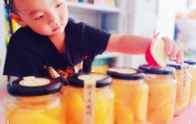 口味不输超市的 黄桃罐头