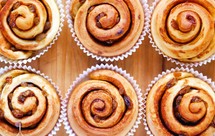 红糖肉桂葡萄卷