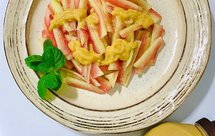 蜂蜜芥末酱薄荷西瓜皮