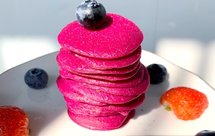 宝宝辅食：火龙果松饼