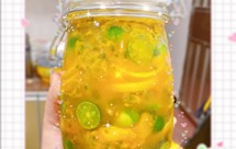 超好喝！百香果柠檬水