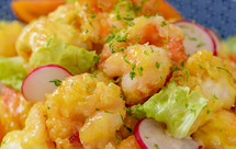 夏日开胃菜【青柠芥末虾球】，附赠超好吃的低脂做法