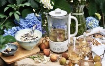 我的移动下午茶铺「醪糟牛奶鸡蛋羹」&「荔枝玫瑰饮」——北鼎养生壶食谱