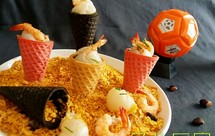 沙漠风暴之荔枝虾球──“鱼儿厨房”私房菜