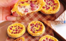 一口爆浆，直接沦陷-爆浆芝心石榴蛋挞