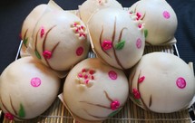 花样面食～生日寿桃（福桃）和石榴的做法