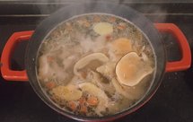 清热利咽、止咳润肺良方—海底椰南北杏无花果鸡汤