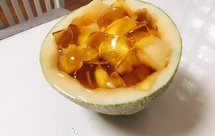 夏日解暑必备✨哈密瓜绿茶冻✨