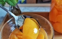 夏天最爱的自制无添加黄桃罐头