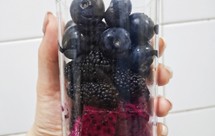 蓝莓桑葚火龙果汁/花青素满满的素颜水