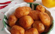 炸柿子丸子——河南特色小吃