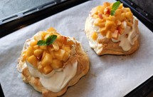 黄桃奶油舒芙蕾