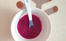 【可儿的辅食】水果泥 香蕉火龙果哈密瓜