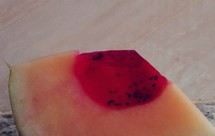 哈密瓜火龙果冻